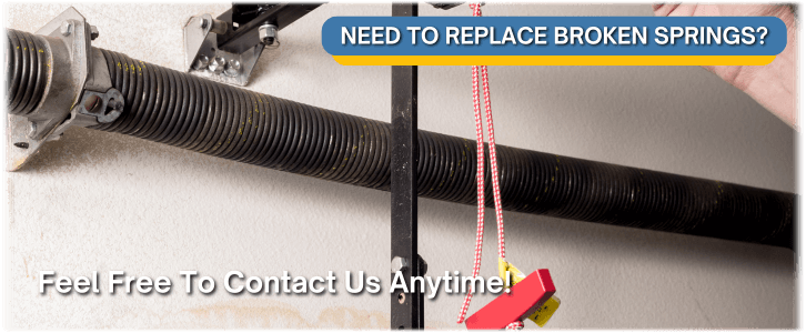 Broken Garage Door Spring Strongsville